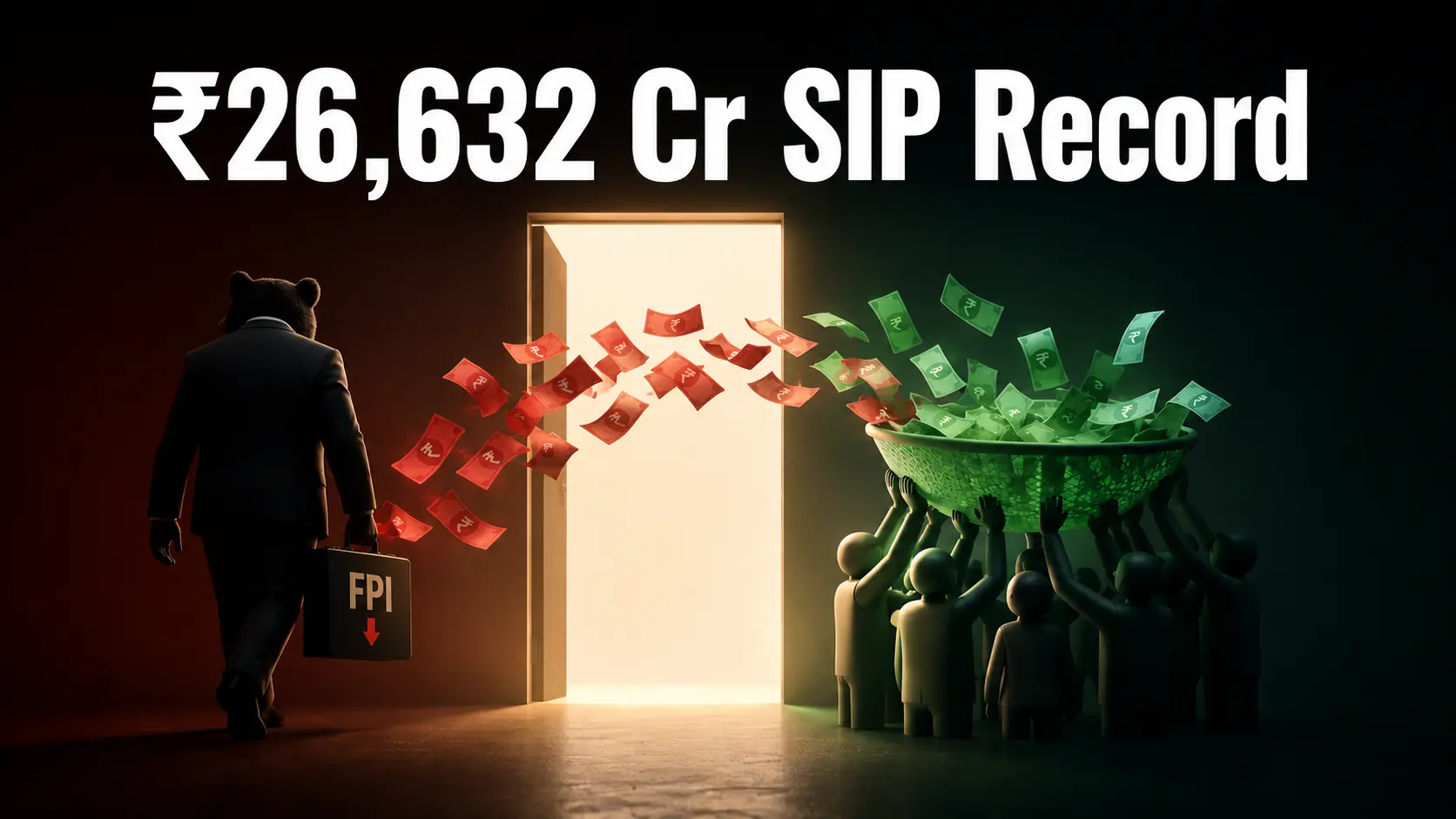 ₹26,632 Cr SIP Record: Are You The Exit Liquidity for Wall Street in 2026?
